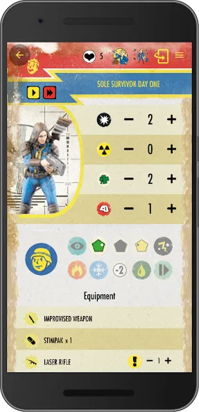 Скачать Fallout: Wasteland Warfare — Безлимитные ресурсы и усиленные персонажи — скриншот 4