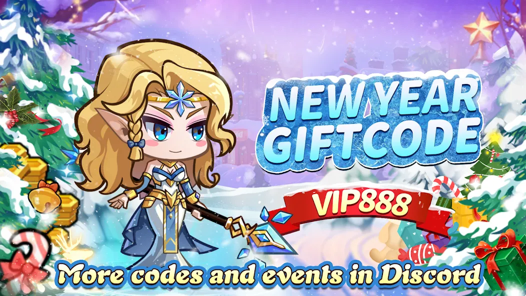 Mythic Summon: Idle RPG бесплатно на Андроид — мод: Безлимитные ресурсы и герои — скриншот 1