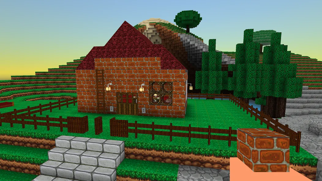 BlockBuild Craft a Dream World — Безлимитные ресурсы и открыты все предметы, скачать мод APK — скриншот 2 BlockBuild Craft a Dream World — Безлимитные ресурсы и открыты все предметы, скачать мод APK — скриншот 2