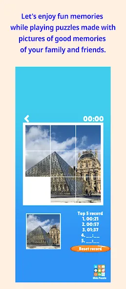 Slide Puzzle with your photo взломанный APK — Без рекламы и все уровни открыты — скриншот 1 Slide Puzzle with your photo взломанный APK — Без рекламы и все уровни открыты — скриншот 1