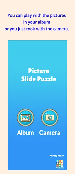 Slide Puzzle with your photo взломанный APK — Без рекламы и все уровни открыты — скриншот 2 Slide Puzzle with your photo взломанный APK — Без рекламы и все уровни открыты — скриншот 2