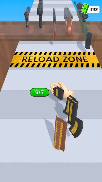 Reload Rush — скачать мод: Безлимитные патроны и быстрая перезарядка — скриншот 2 Reload Rush — скачать мод: Безлимитные патроны и быстрая перезарядка — скриншот 2