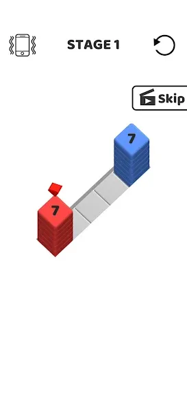 Stack Cube! мод на Андроид: Много монет и открыты все уровни — скриншот 1 Stack Cube! мод на Андроид: Много монет и открыты все уровни — скриншот 1