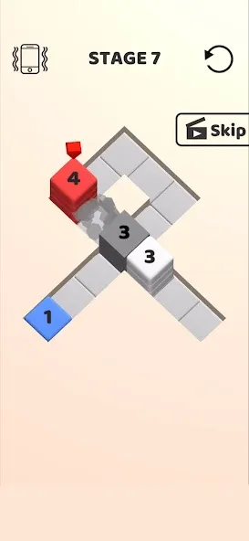 Stack Cube! мод на Андроид: Много монет и открыты все уровни — скриншот 2 Stack Cube! мод на Андроид: Много монет и открыты все уровни — скриншот 2