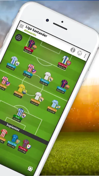 futmondo - soccer manager — скачать мод: Безлимитные деньги и ресурсы — скриншот 2 futmondo - soccer manager — скачать мод: Безлимитные деньги и ресурсы — скриншот 2