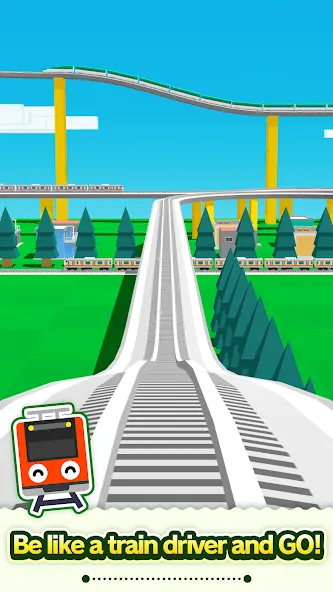 Мод Train Go - Railway Simulator — Безлимитные деньги и все поезда открыты, скачать APK — скриншот 2