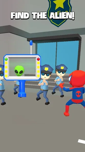 Catch the Alien: Find Impostor взломанный APK — Подсказки и все уровни открыты — скриншот 4 Catch the Alien: Find Impostor взломанный APK — Подсказки и все уровни открыты — скриншот 4