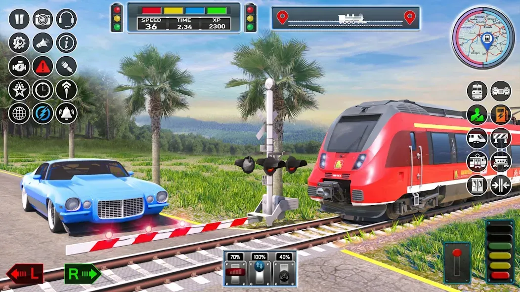 City Train Game 3d Train games (Мод: Безлимитные деньги и топливо) — скачать на Андроид — скриншот 4