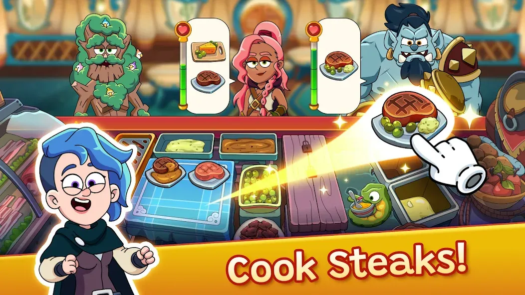 Potion Punch 2: Cooking Quest — взломанная версия, Безлимитные монеты и энергия — скриншот 2