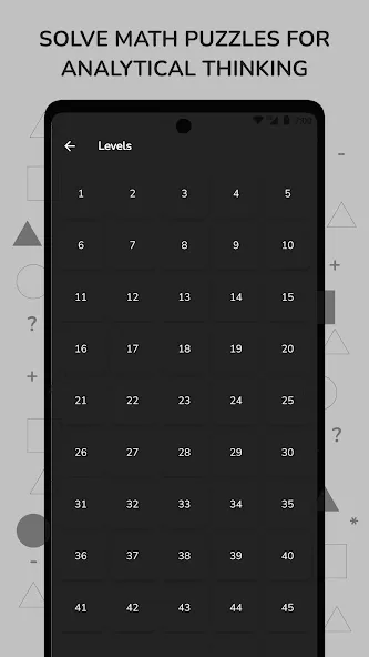 Math Puzzle & Brain Riddles MOD APK: Безлимитные подсказки и решения — скриншот 1 Math Puzzle & Brain Riddles MOD APK: Безлимитные подсказки и решения — скриншот 1