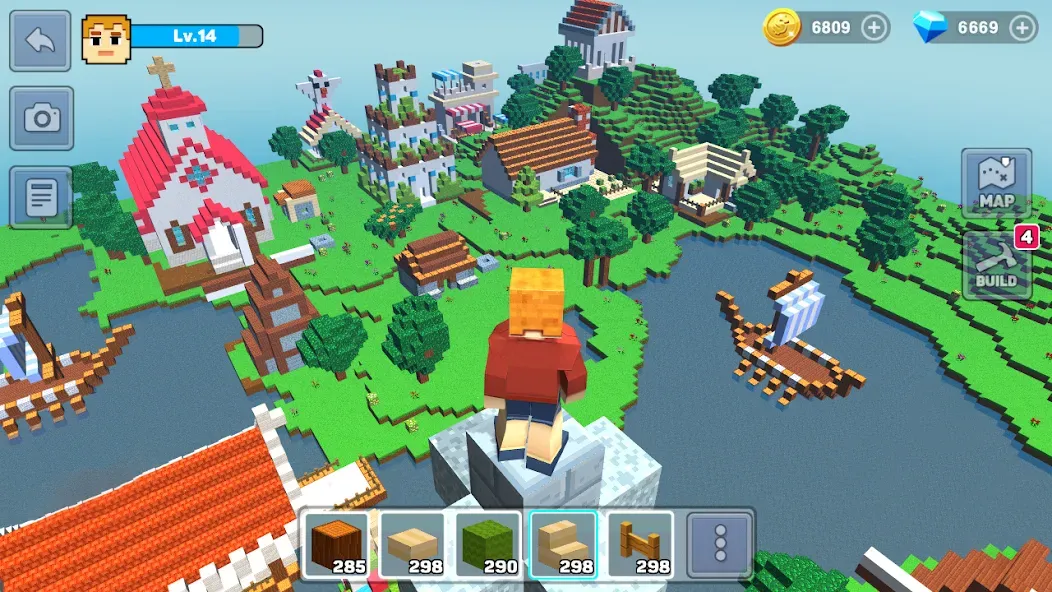 Скачать MiniCraft: Blocky Craft 2024 на Андроид с модом — Бесконечные ресурсы и открытые возможности — скриншот 1 Скачать MiniCraft: Blocky Craft 2024 на Андроид с модом — Бесконечные ресурсы и открытые возможности — скриншот 1