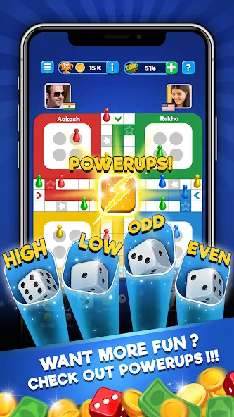 Ludo Club - Fun Dice Game — взломанная версия, Безлимитные монеты и быстрые ходы — скриншот 4