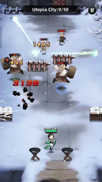 Мод Sword Master-RPG — Безлимитные деньги и урон, скачать APK — скриншот 3
