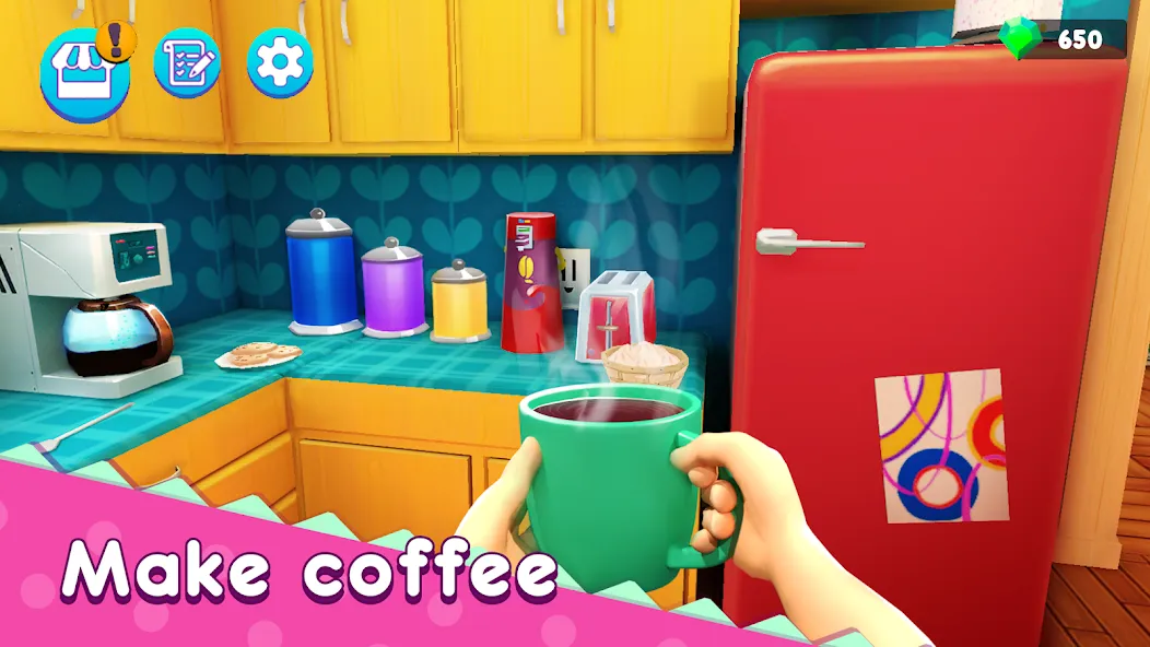 Mother Simulator: Family life бесплатно на Андроид — мод: Безлимитные деньги и всё открыто — скриншот 1 Mother Simulator: Family life бесплатно на Андроид — мод: Безлимитные деньги и всё открыто — скриншот 1