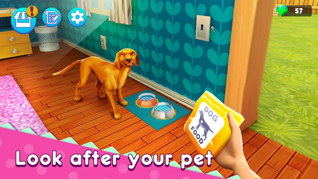 Mother Simulator: Family life бесплатно на Андроид — мод: Безлимитные деньги и всё открыто — скриншот 4 Mother Simulator: Family life бесплатно на Андроид — мод: Безлимитные деньги и всё открыто — скриншот 4