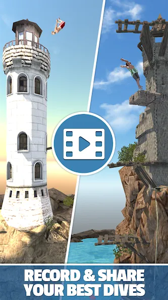 Flip Diving взломанный APK — Безлимитные деньги и все персонажи — скриншот 5 Flip Diving взломанный APK — Безлимитные деньги и все персонажи — скриншот 5
