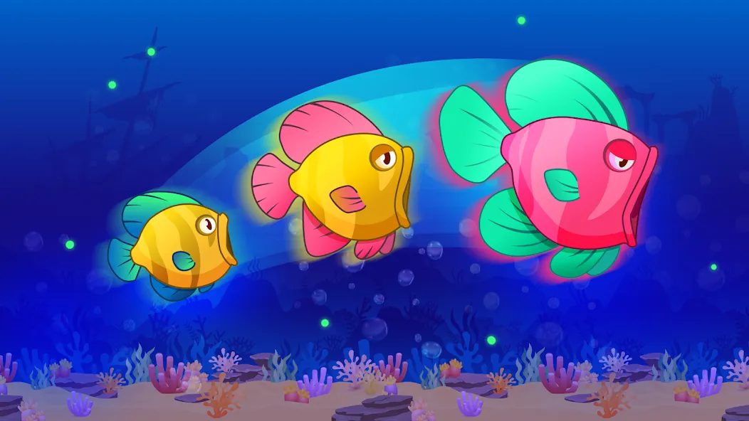 Eat Fish.IO : Fish Battle MOD APK: Без рекламы и много рыб — скриншот 2 Eat Fish.IO : Fish Battle MOD APK: Без рекламы и много рыб — скриншот 2