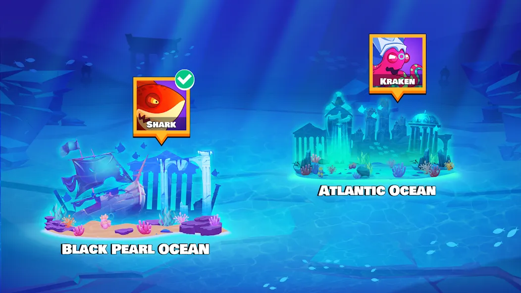 Eat Fish.IO : Fish Battle MOD APK: Без рекламы и много рыб — скриншот 5 Eat Fish.IO : Fish Battle MOD APK: Без рекламы и много рыб — скриншот 5