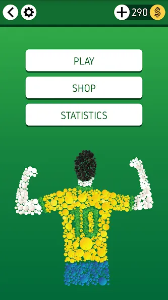 Names of Soccer Stars Quiz на телефон — скачать мод: Открыты все уровни и подсказки — скриншот 1