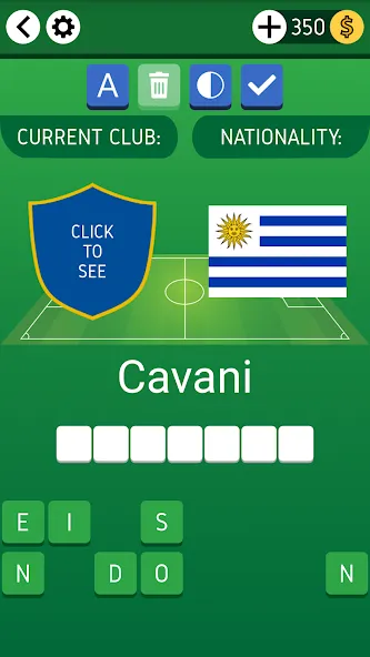 Names of Soccer Stars Quiz на телефон — скачать мод: Открыты все уровни и подсказки — скриншот 3