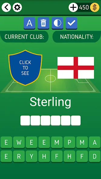 Names of Soccer Stars Quiz на телефон — скачать мод: Открыты все уровни и подсказки — скриншот 4