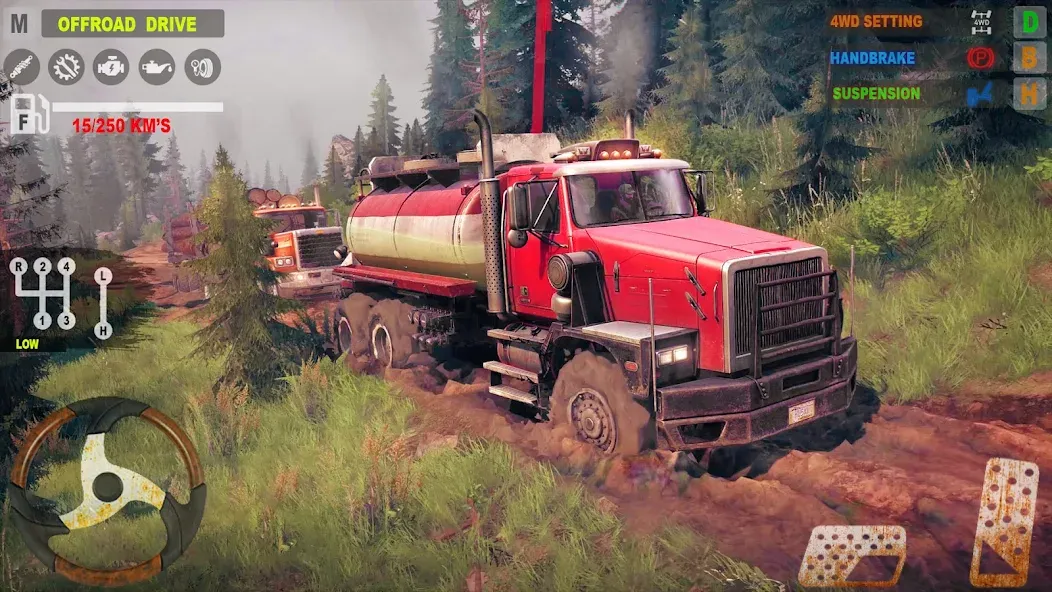 Offroad Mudrunner Games 3D MOD APK: Безлимитные деньги и топливо — скриншот 5 Offroad Mudrunner Games 3D MOD APK: Безлимитные деньги и топливо — скриншот 5
