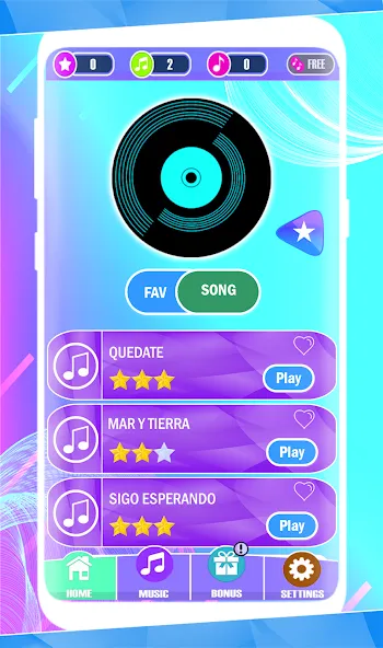 Скачать Santa Fe Klan Piano Game Mod APK — Новые песни и быстрый прогресс — скриншот 1