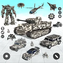 Tank Robot Game Army Games — Мощные роботы и бесконечные боеприпасы, скачать мод APK