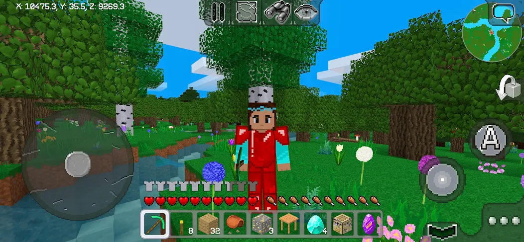 Скачать MultiCraft — Build and Mine! мод — Безлимитные ресурсы и всё открыто — скриншот 2