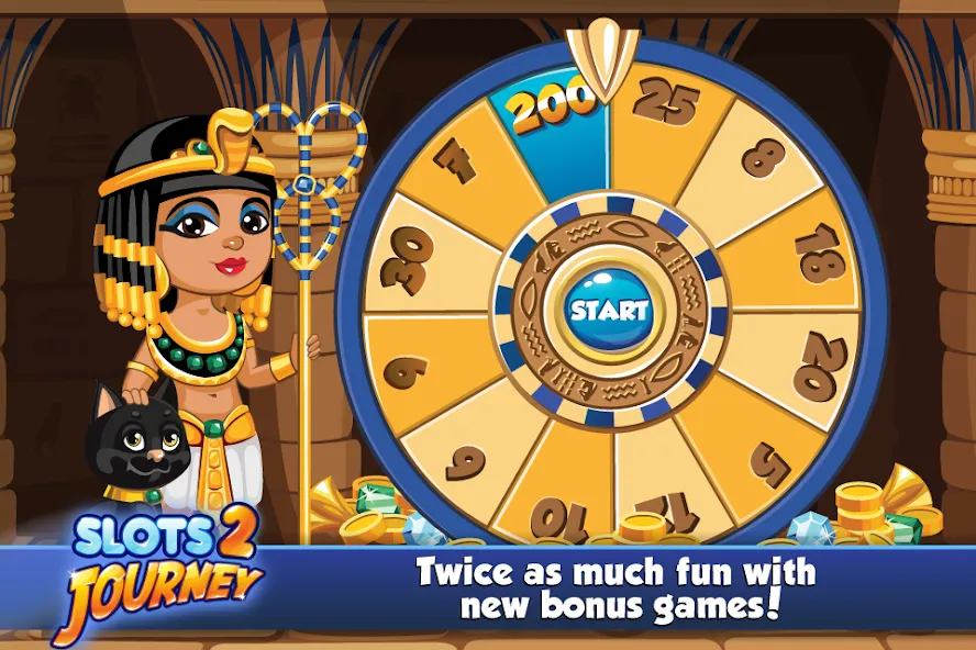 Slots Journey 2: Vegas Casino взломанный APK — Безлимитные монеты и бонусы — скриншот 5 Slots Journey 2: Vegas Casino взломанный APK — Безлимитные монеты и бонусы — скриншот 5