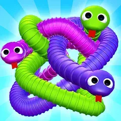 Tangled Snakes Puzzle Game — Разблокированы все уровни и подсказки, скачать мод APK