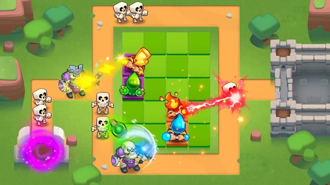 Скачать мод Rush Royale: Tower Defense TD — Безлимитные ресурсы и усиленные башни — скриншот 1 Скачать мод Rush Royale: Tower Defense TD — Безлимитные ресурсы и усиленные башни — скриншот 1