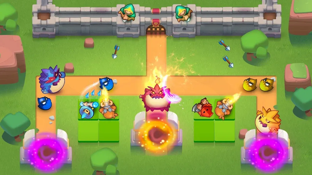 Скачать мод Rush Royale: Tower Defense TD — Безлимитные ресурсы и усиленные башни — скриншот 2 Скачать мод Rush Royale: Tower Defense TD — Безлимитные ресурсы и усиленные башни — скриншот 2
