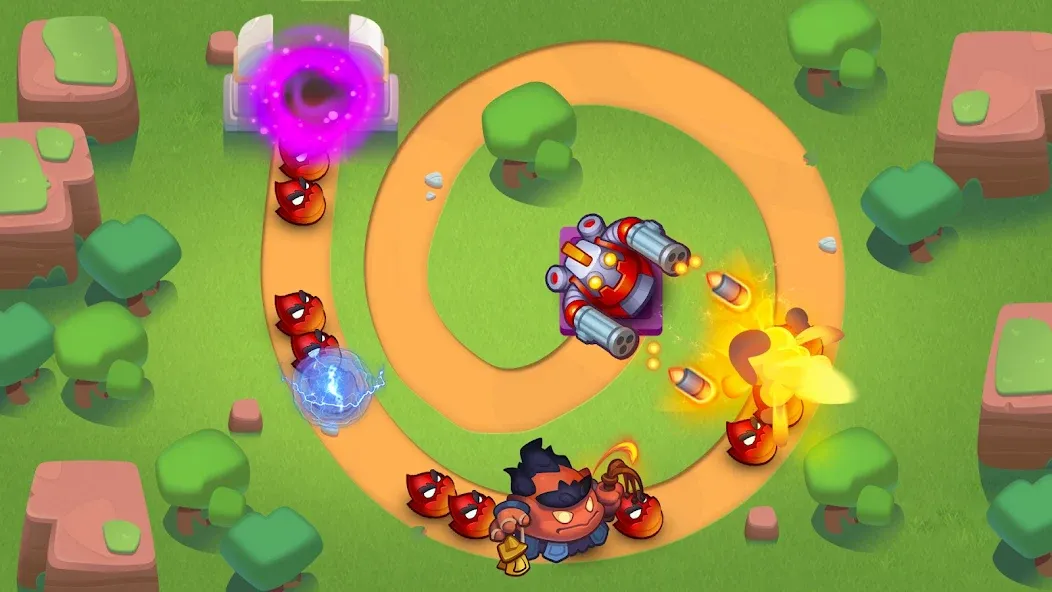 Скачать мод Rush Royale: Tower Defense TD — Безлимитные ресурсы и усиленные башни — скриншот 5 Скачать мод Rush Royale: Tower Defense TD — Безлимитные ресурсы и усиленные башни — скриншот 5