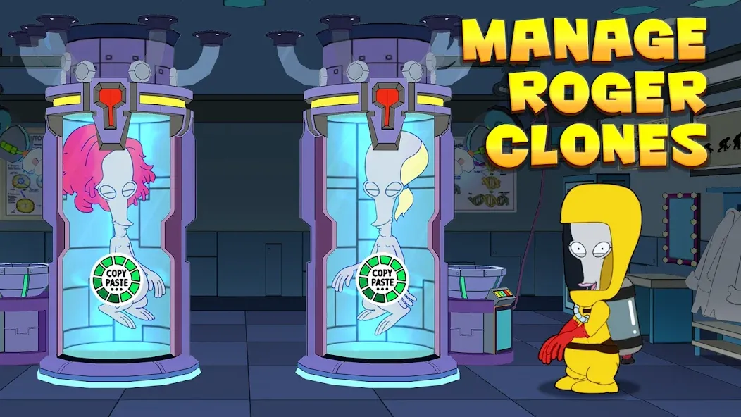 Скачать American Dad! Apocalypse Soon! на Андроид с модом — Безлимитные ресурсы и ускоренное развитие — скриншот 2 Скачать American Dad! Apocalypse Soon! на Андроид с модом — Безлимитные ресурсы и ускоренное развитие — скриншот 2