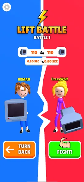 Скачать Lifting Hero Mod APK — Много силы и быстрый прогресс — скриншот 5