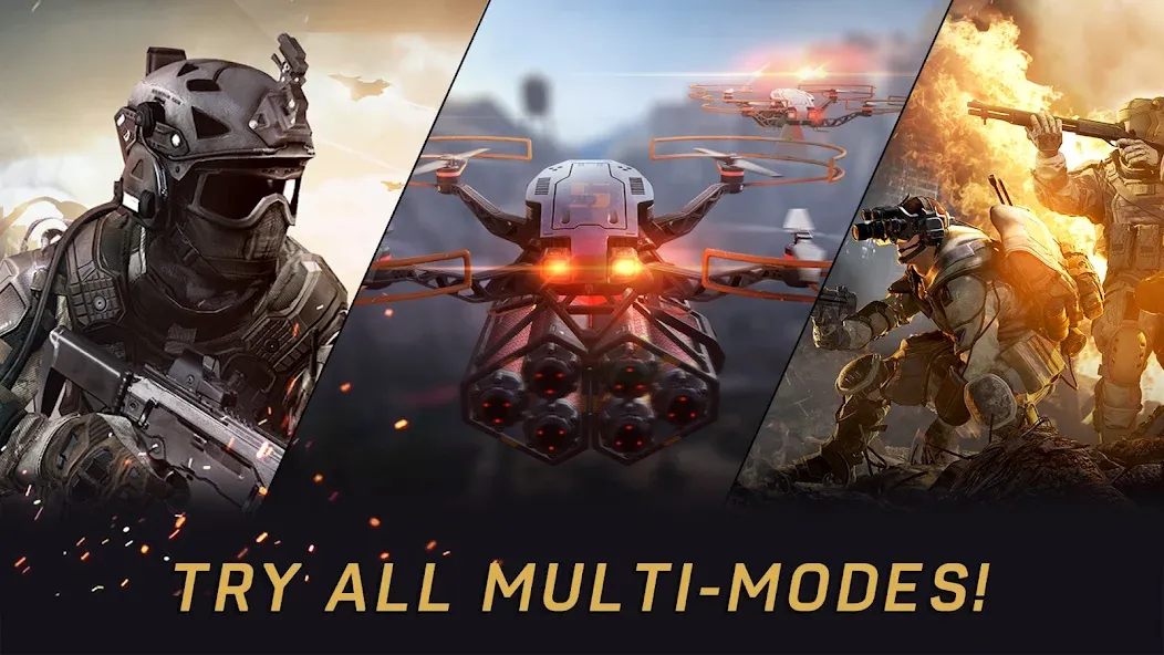 Warface GO: FPS shooting games — взломанная версия, Много денег и открыто всё — скриншот 2 Warface GO: FPS shooting games — взломанная версия, Много денег и открыто всё — скриншот 2