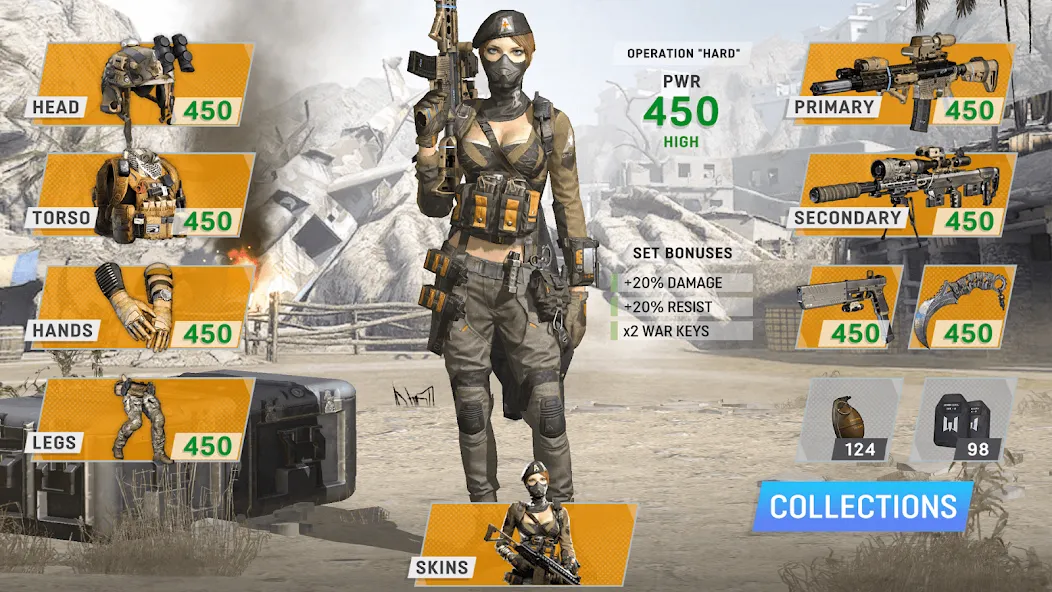 Warface GO: FPS shooting games — взломанная версия, Много денег и открыто всё — скриншот 3 Warface GO: FPS shooting games — взломанная версия, Много денег и открыто всё — скриншот 3