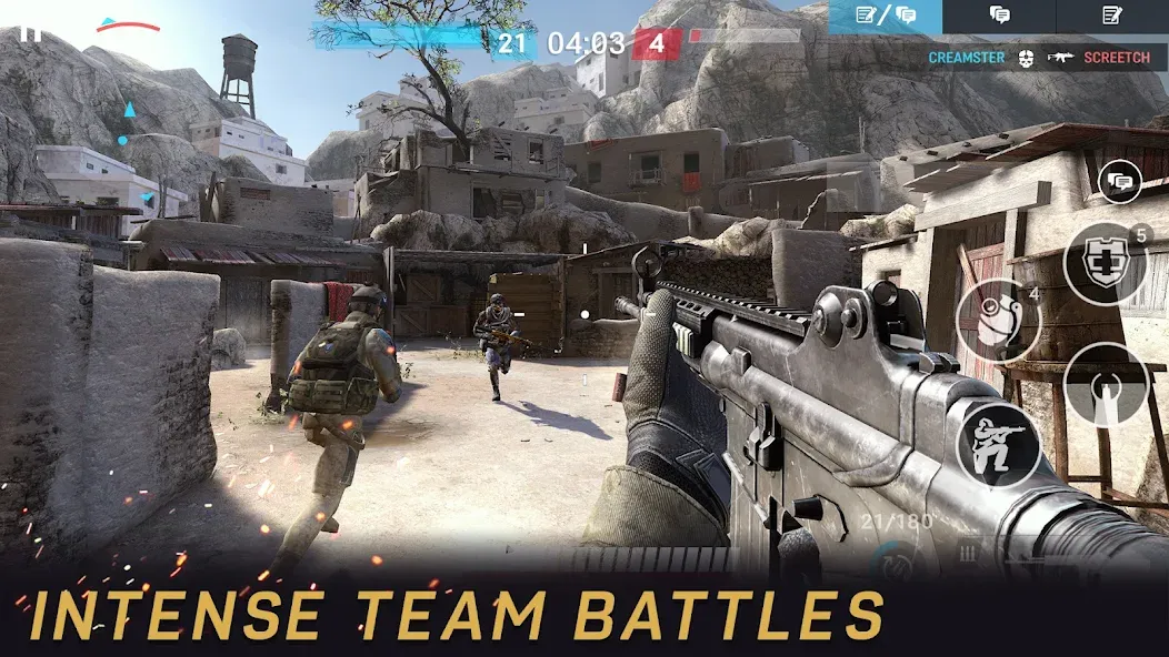 Warface GO: FPS shooting games — взломанная версия, Много денег и открыто всё — скриншот 4 Warface GO: FPS shooting games — взломанная версия, Много денег и открыто всё — скриншот 4
