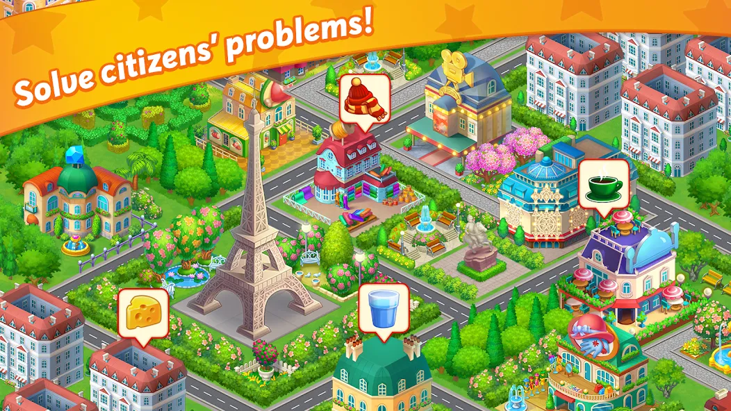 Paris: City Adventure мод на Андроид: Безлимитные деньги и энергия — скриншот 2 Paris: City Adventure мод на Андроид: Безлимитные деньги и энергия — скриншот 2