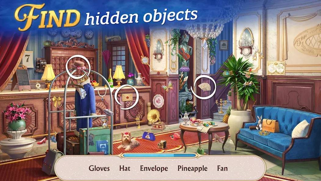 Seekers Notes: Hidden Objects — взломанная версия, Безлимитные подсказки и энергия — скриншот 1 Seekers Notes: Hidden Objects — взломанная версия, Безлимитные подсказки и энергия — скриншот 1