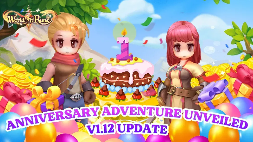 World of Rune - Fantasy MMORPG MOD APK скачать на Андроид — Бесконечная мана и открытые навыки — скриншот 1 World of Rune - Fantasy MMORPG MOD APK скачать на Андроид — Бесконечная мана и открытые навыки — скриншот 1