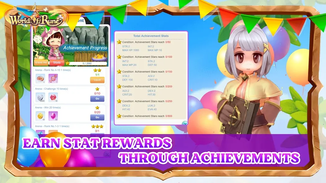 World of Rune - Fantasy MMORPG MOD APK скачать на Андроид — Бесконечная мана и открытые навыки — скриншот 5 World of Rune - Fantasy MMORPG MOD APK скачать на Андроид — Бесконечная мана и открытые навыки — скриншот 5