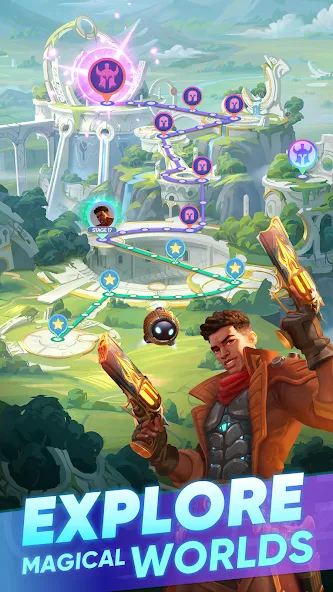 Скачать Triumph: Fantasy RPG на Андроид с модом — Безлимитные ресурсы и открытые уровни — скриншот 2 Скачать Triumph: Fantasy RPG на Андроид с модом — Безлимитные ресурсы и открытые уровни — скриншот 2