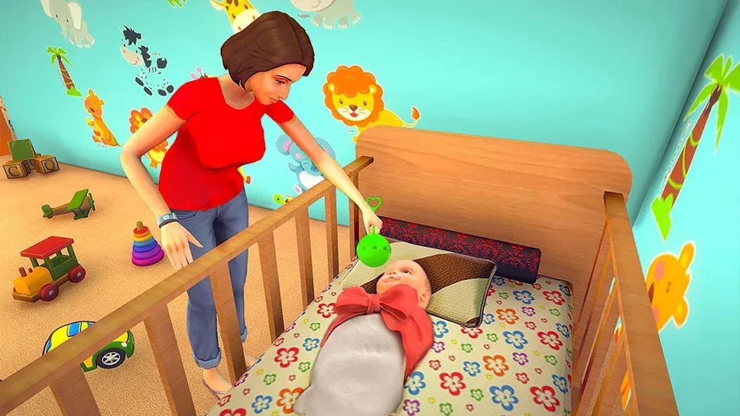 Virtual Pregnant Mom Baby Care мод на Андроид: Безлимитные деньги и всё открыто — скриншот 4