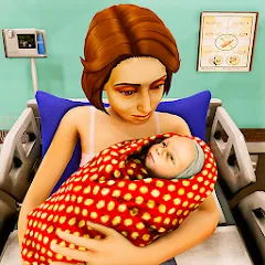 Virtual Pregnant Mom Baby Care мод на Андроид: Безлимитные деньги и всё открыто