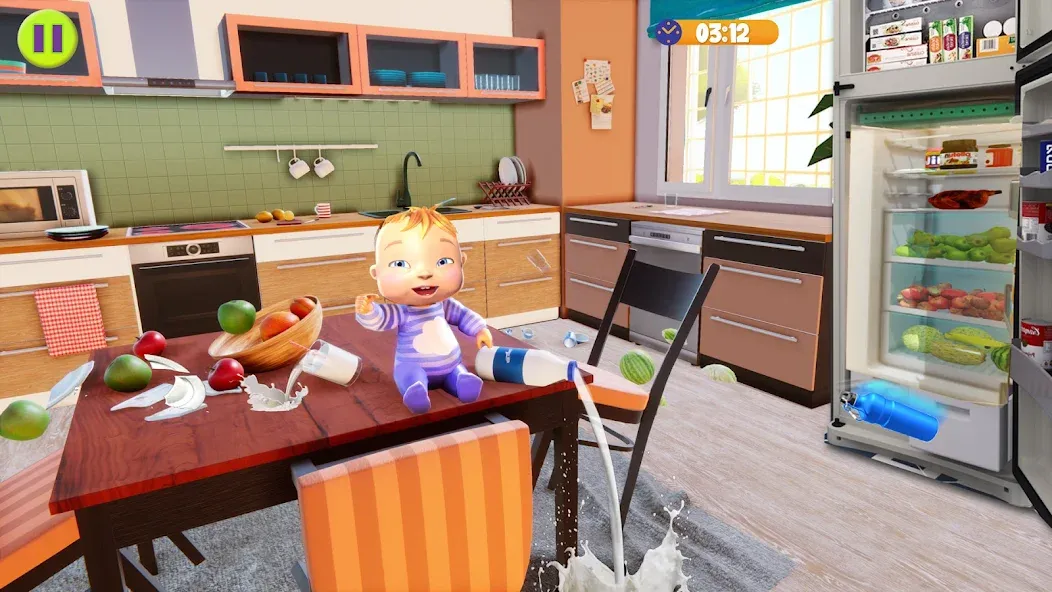 Virtual Baby Mother Simulator взлом на Андроид — Безлимитные деньги и всё открыто — скриншот 2 Virtual Baby Mother Simulator взлом на Андроид — Безлимитные деньги и всё открыто — скриншот 2