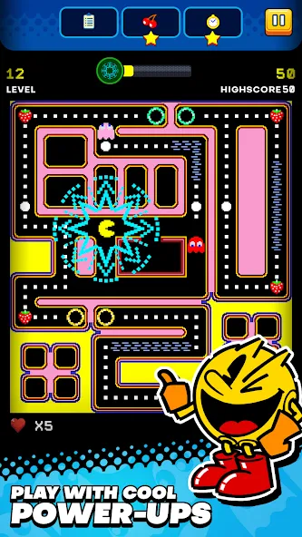 PAC-MAN — скачать мод: Бесконечные жизни и усиленные бонусы — скриншот 1 PAC-MAN — скачать мод: Бесконечные жизни и усиленные бонусы — скриншот 1
