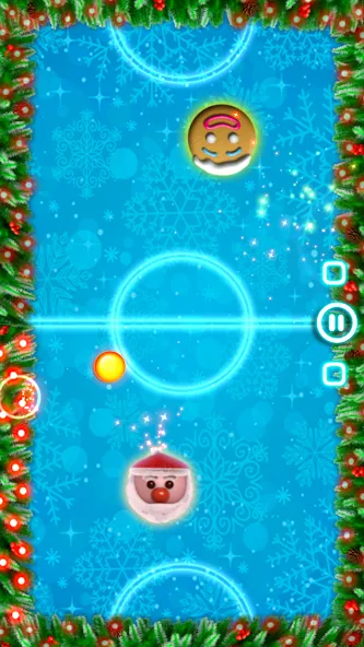 Glow Hockey MOD APK: Неограниченные шайбы и все столы открыты — скриншот 3