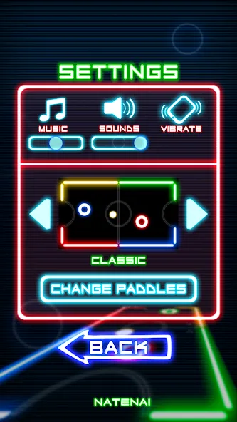 Glow Hockey MOD APK: Неограниченные шайбы и все столы открыты — скриншот 5